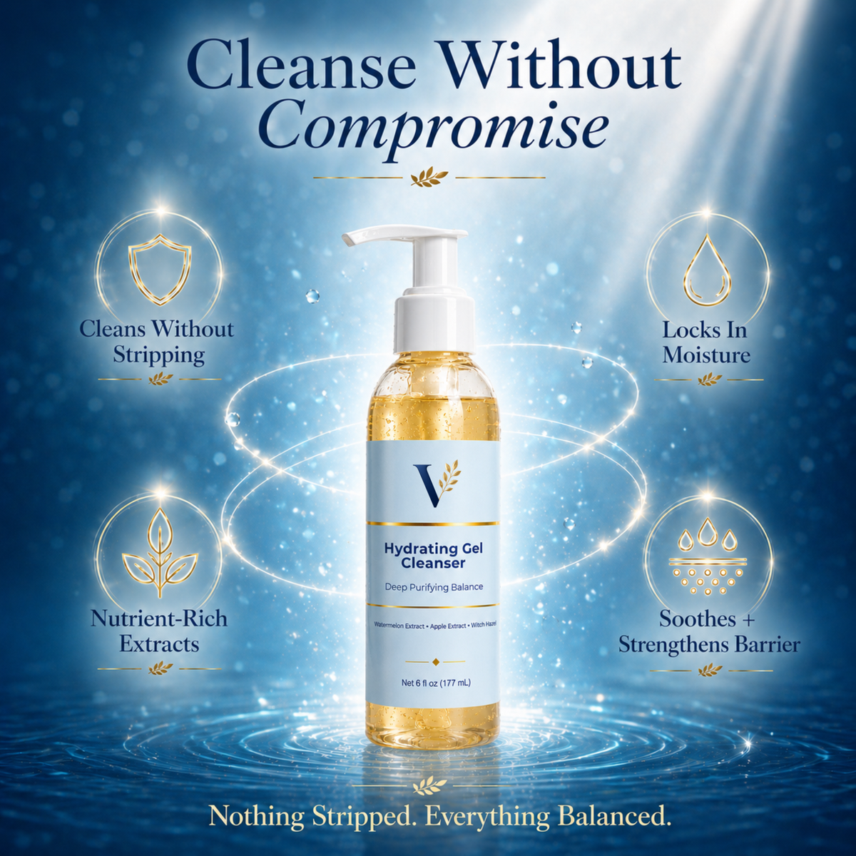 Velérique Hydrating Gel Cleanser™