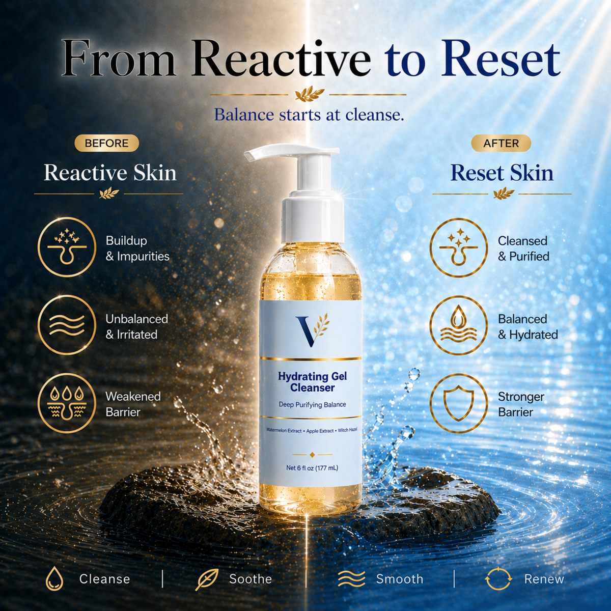 Velérique Hydrating Gel Cleanser™